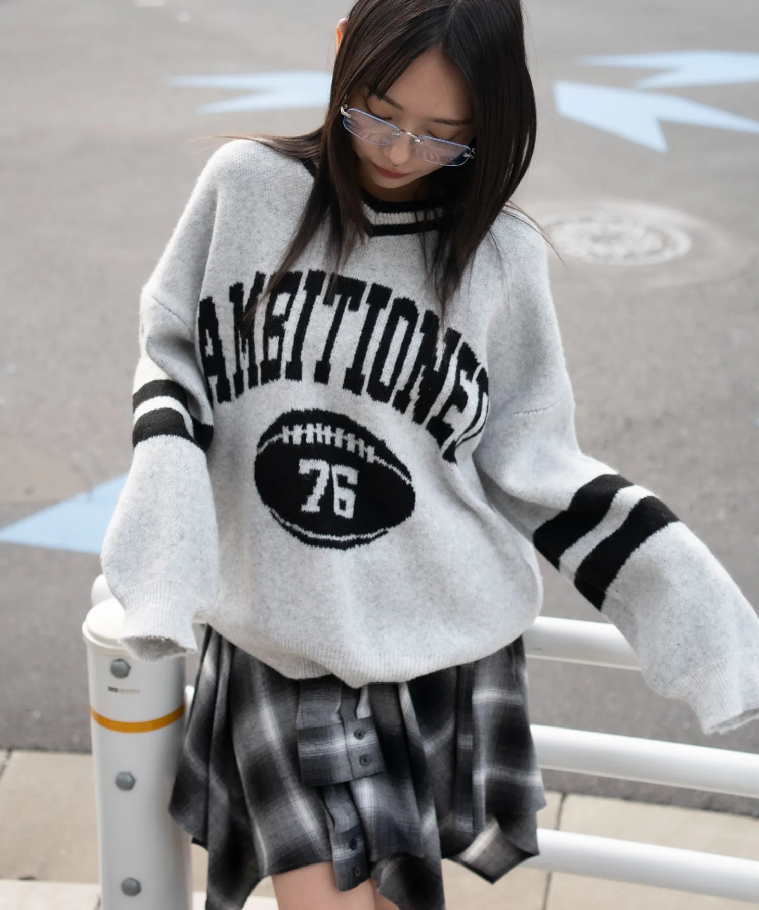フラッフィーVネックニットBIGプルオーバー - Image 22