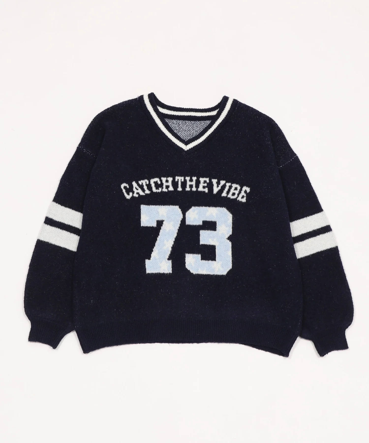 フラッフィーVネックニットBIGプルオーバー - Image 31
