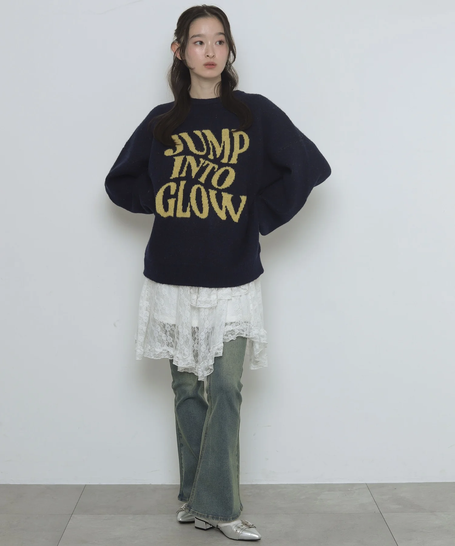 フラッフィーグラフィックニットBIGプルオーバー - Image 38