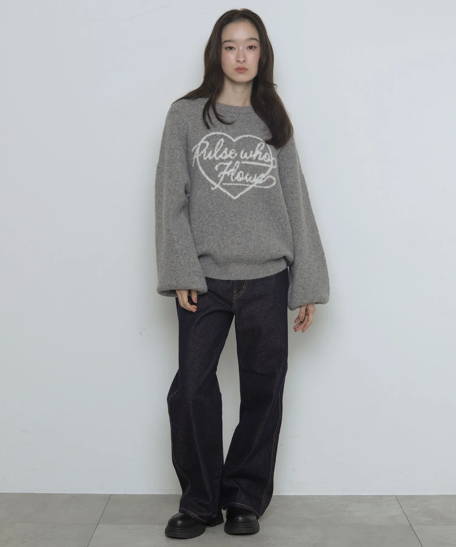 フラッフィーグラフィックニットBIGプルオーバー - Image 50