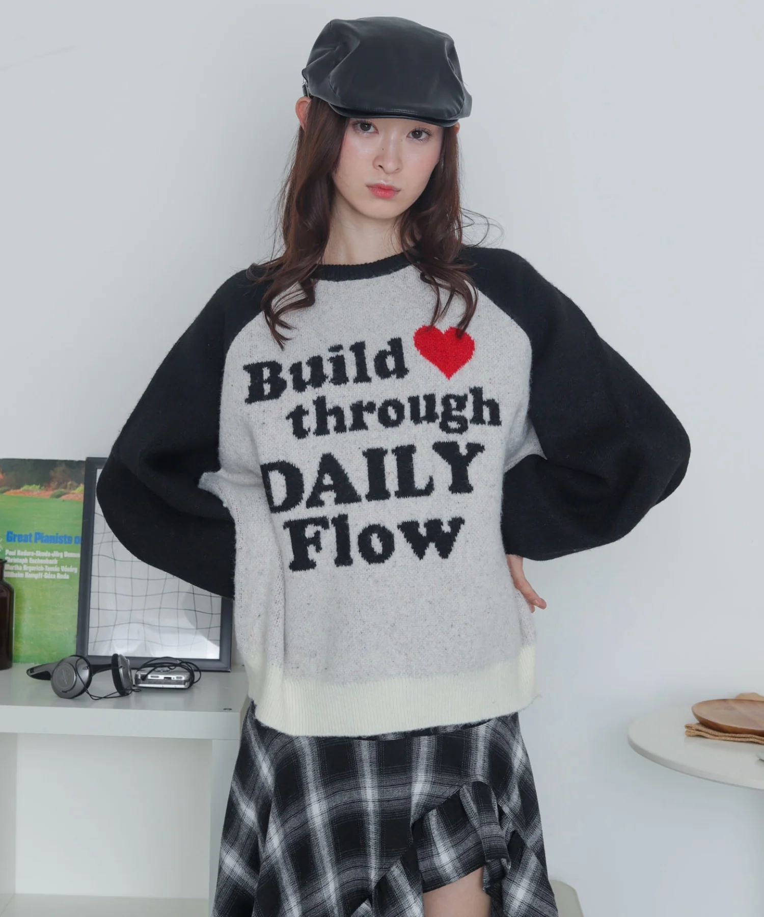 フラッフィーグラフィックニットBIGプルオーバー - Image 53