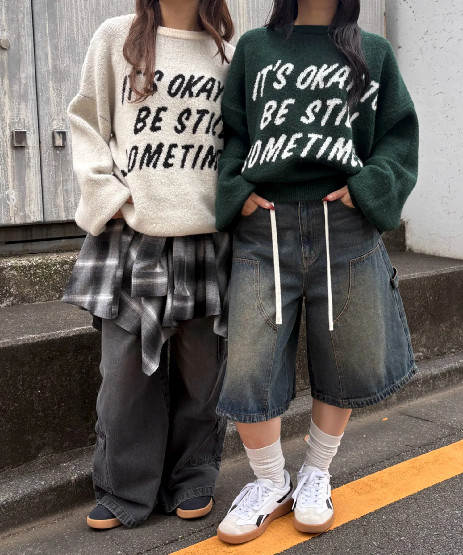 フラッフィーグラフィックニットBIGプルオーバー - Image 59