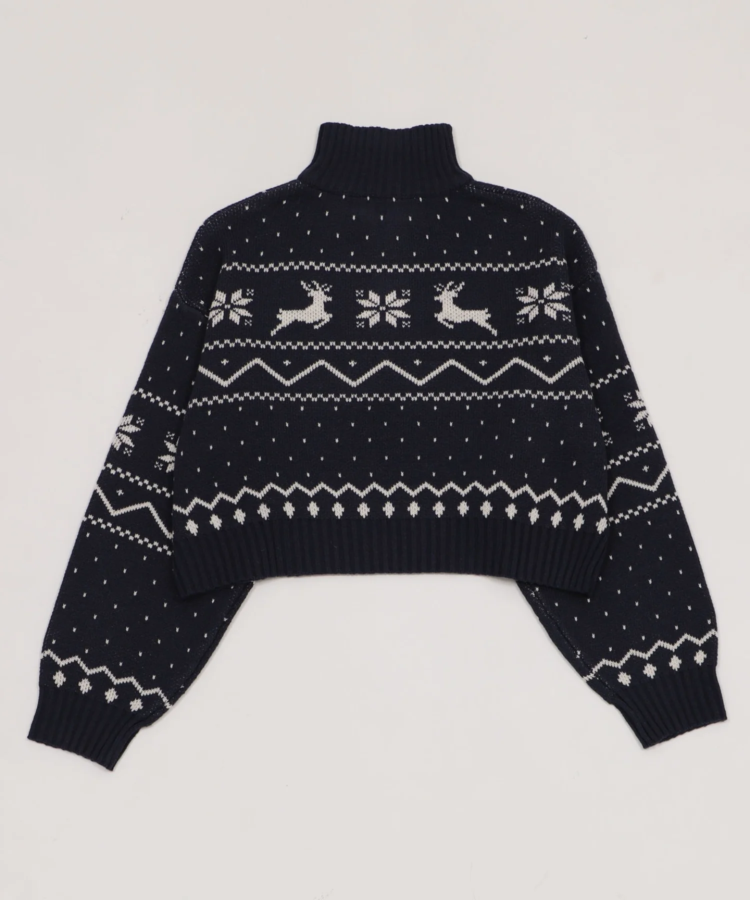 ノルディック柄ハーフジップニット - Image 31