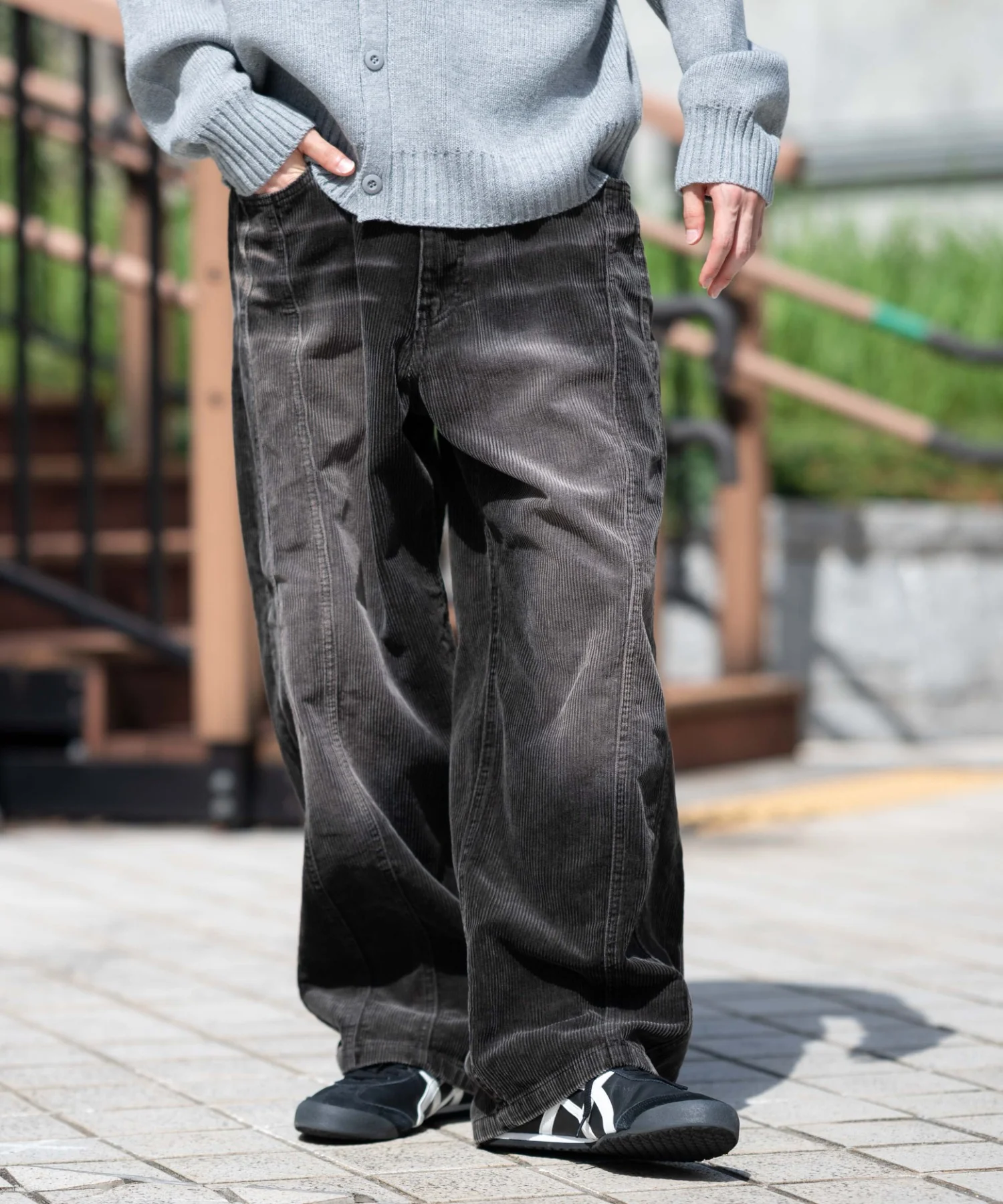 イージー3Dバレルレッグコーデュロイパンツ - Image 20