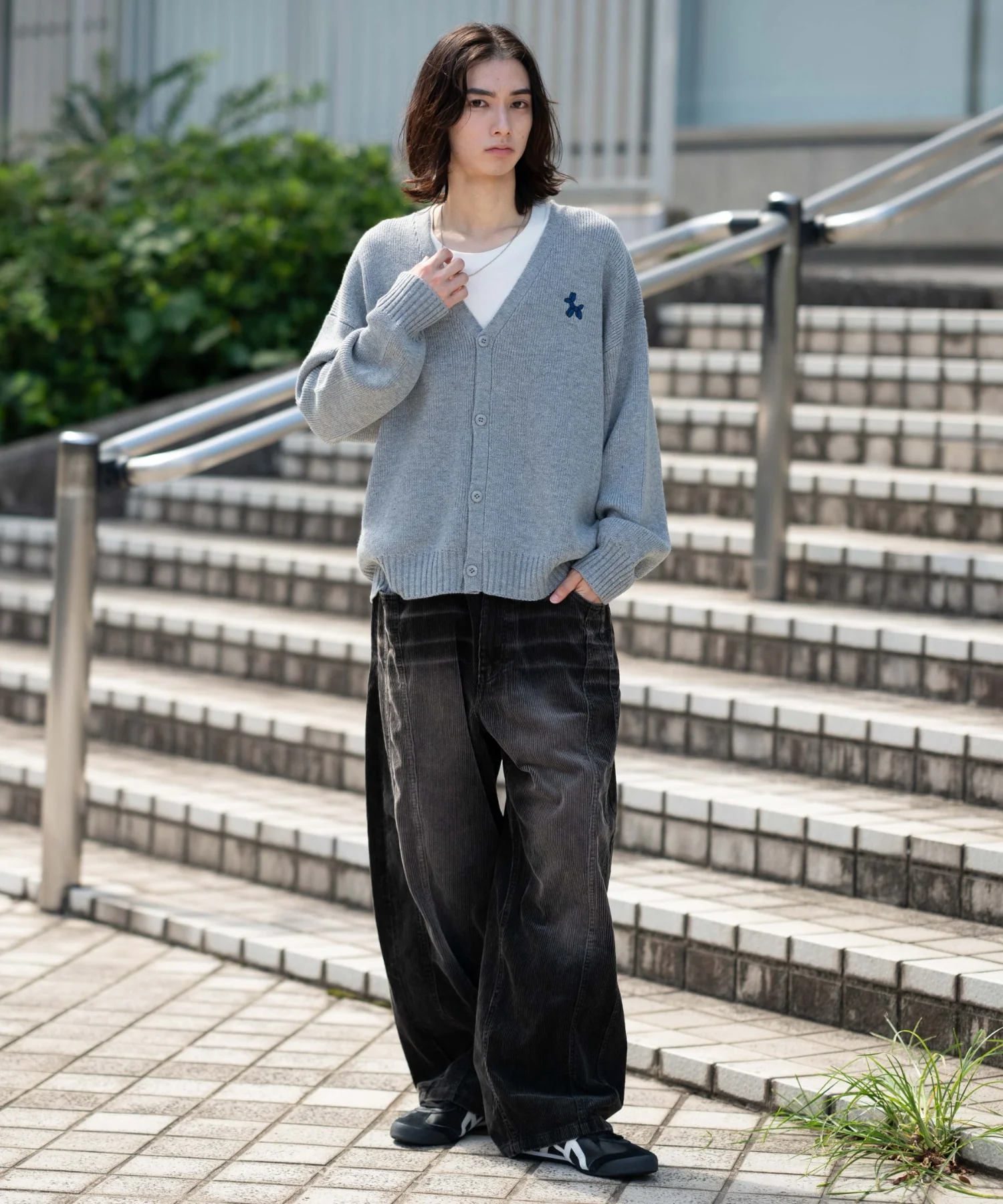 イージー3Dバレルレッグコーデュロイパンツ - Image 6
