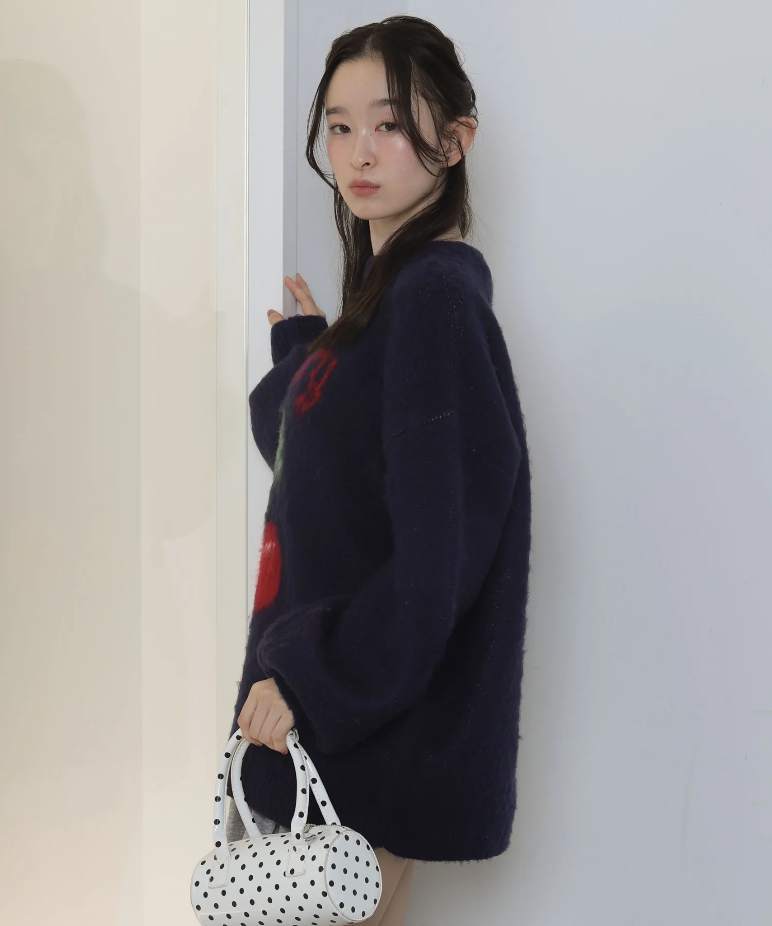 シャギーグラフィックニットBIGプルオーバー - Image 18