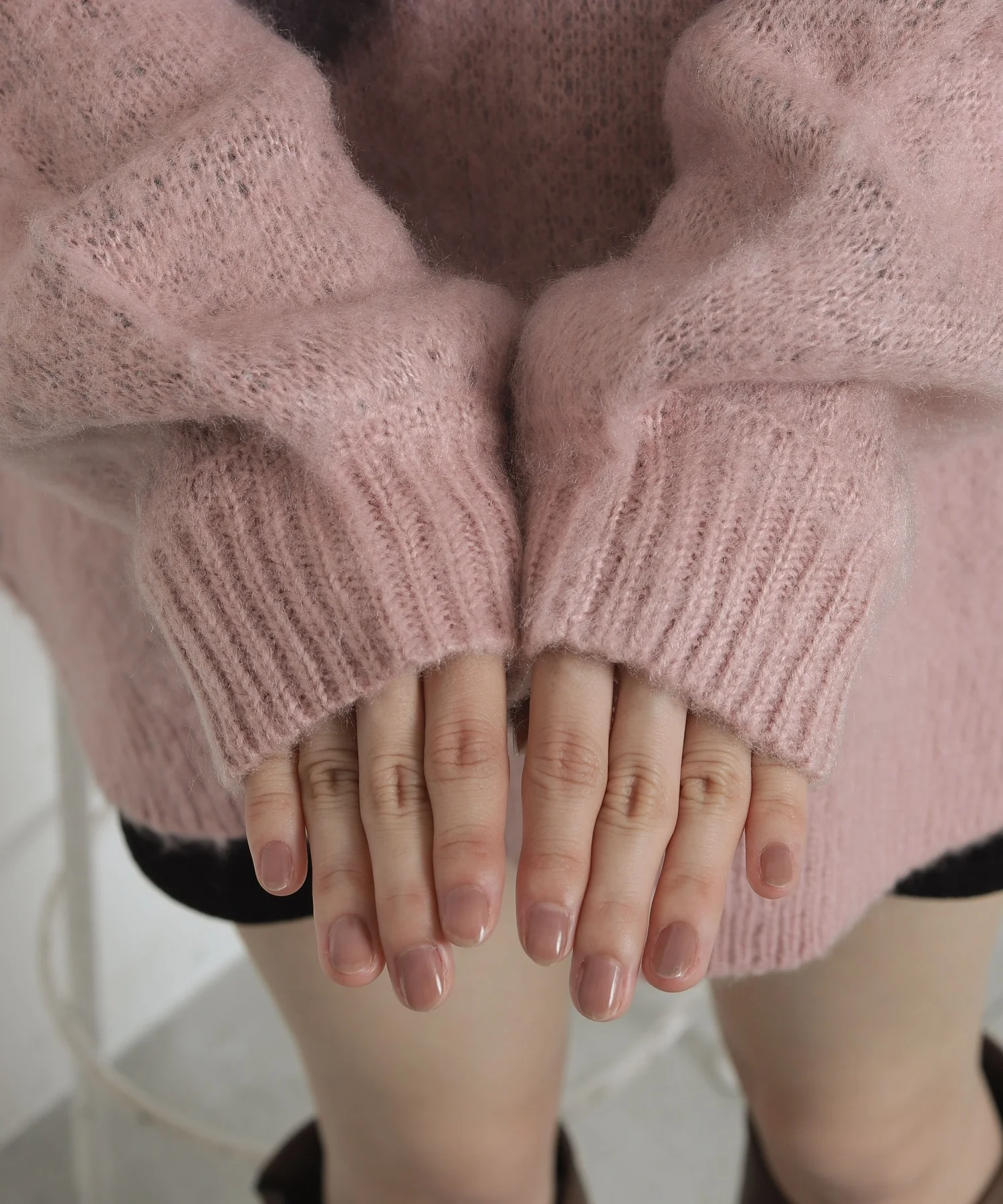 シャギーグラフィックニットBIGプルオーバー - Image 8
