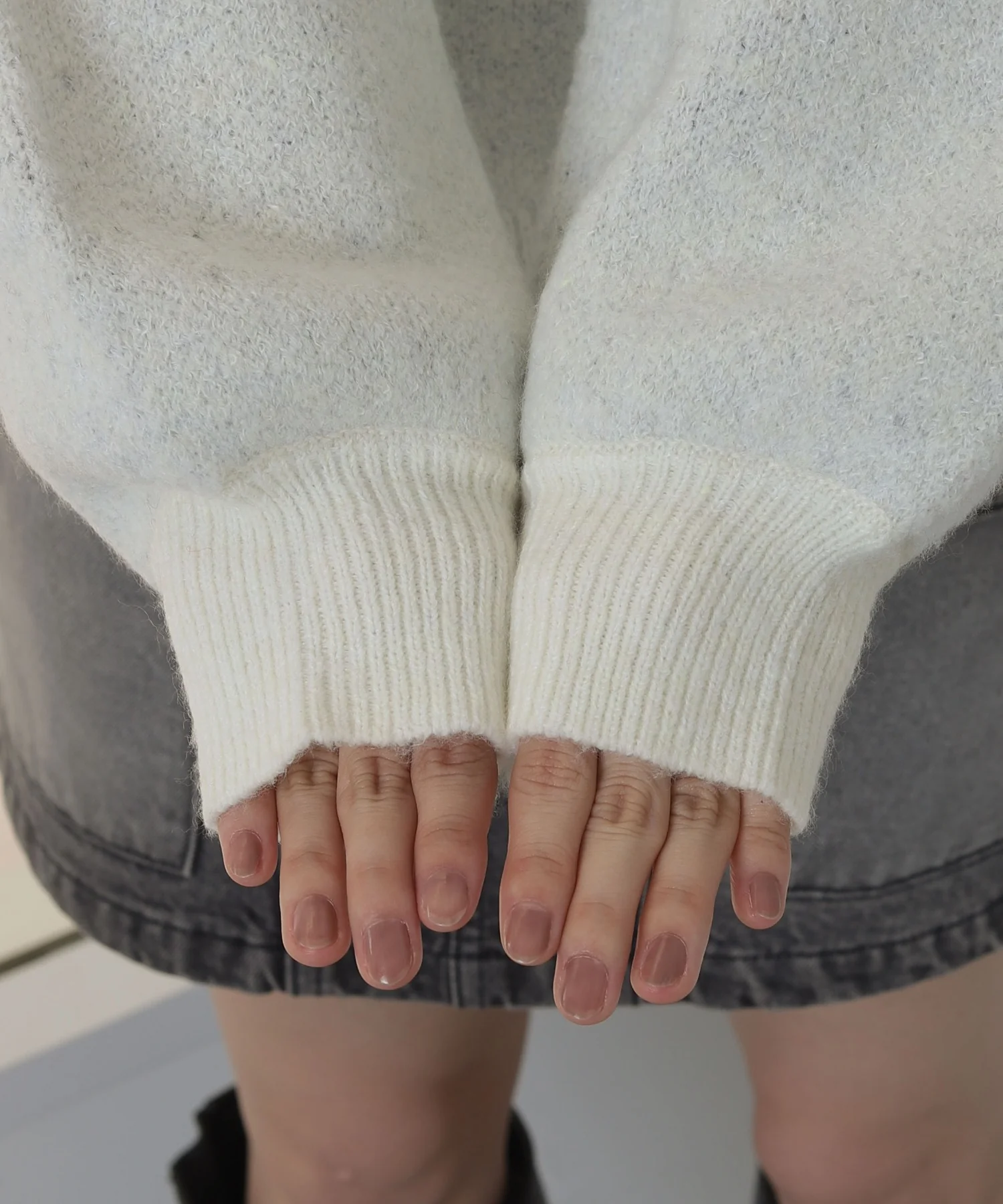 フラッフィーハーフジップニット - Image 12