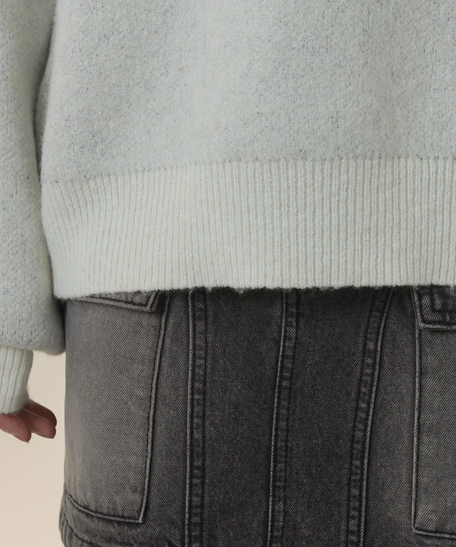 フラッフィーハーフジップニット - Image 13