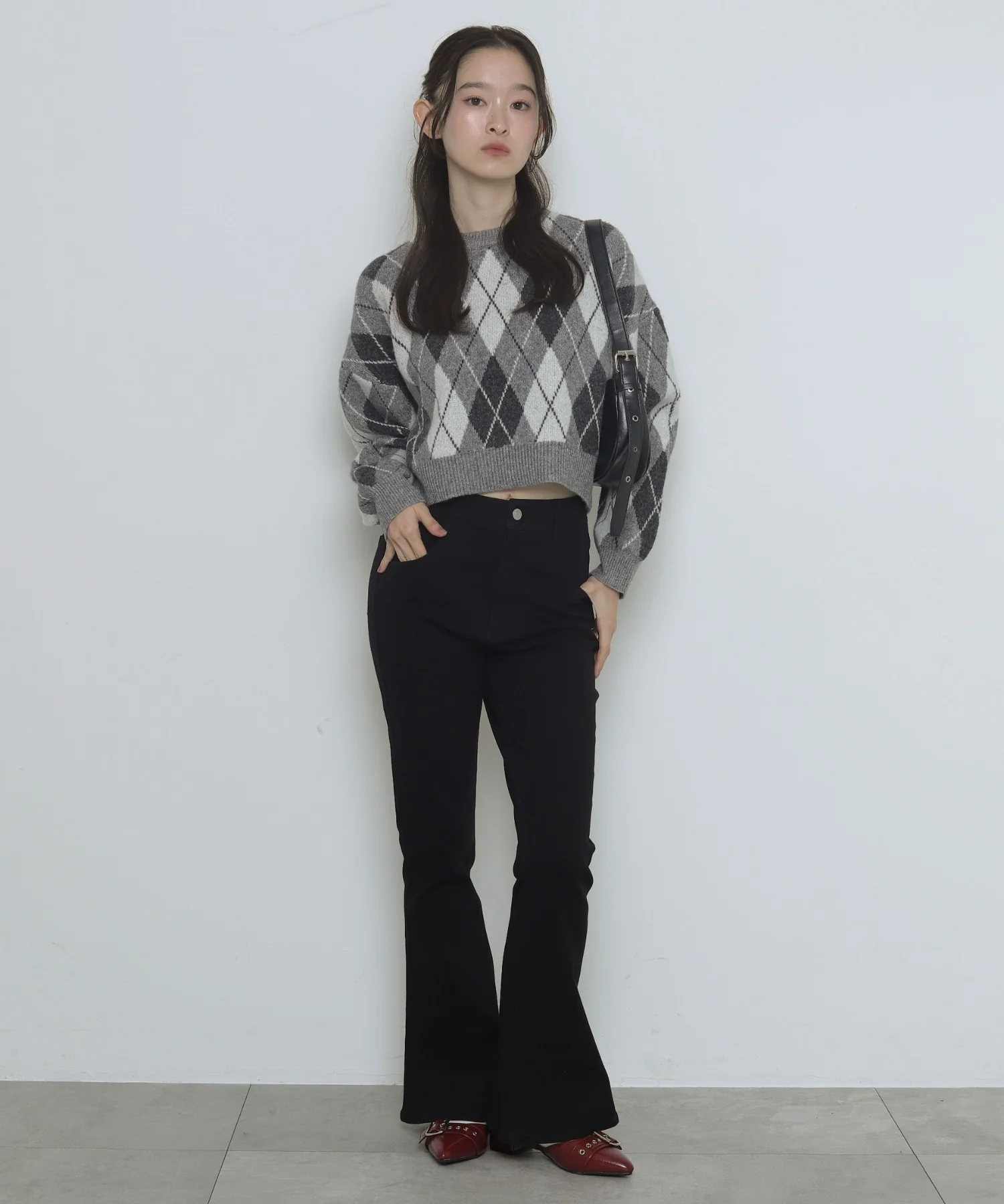 アーガイルニットプルオーバー - Image 16