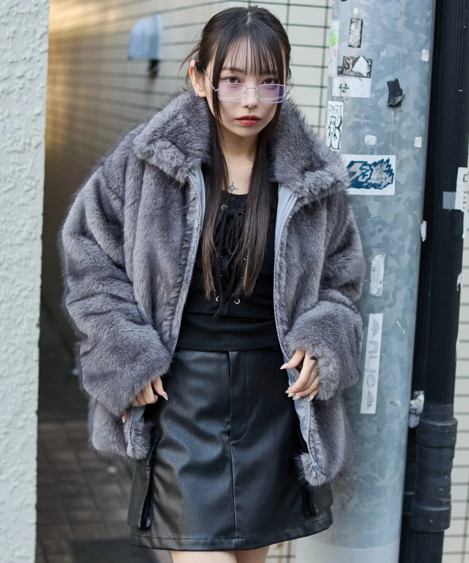 2WAYカラーフェイクファーブルゾン - Image 15