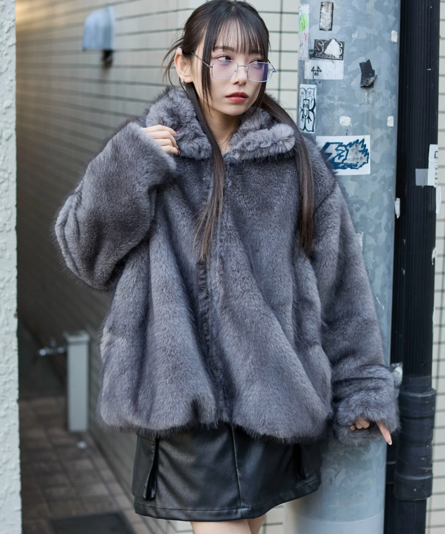 2WAYカラーフェイクファーブルゾン - Image 17