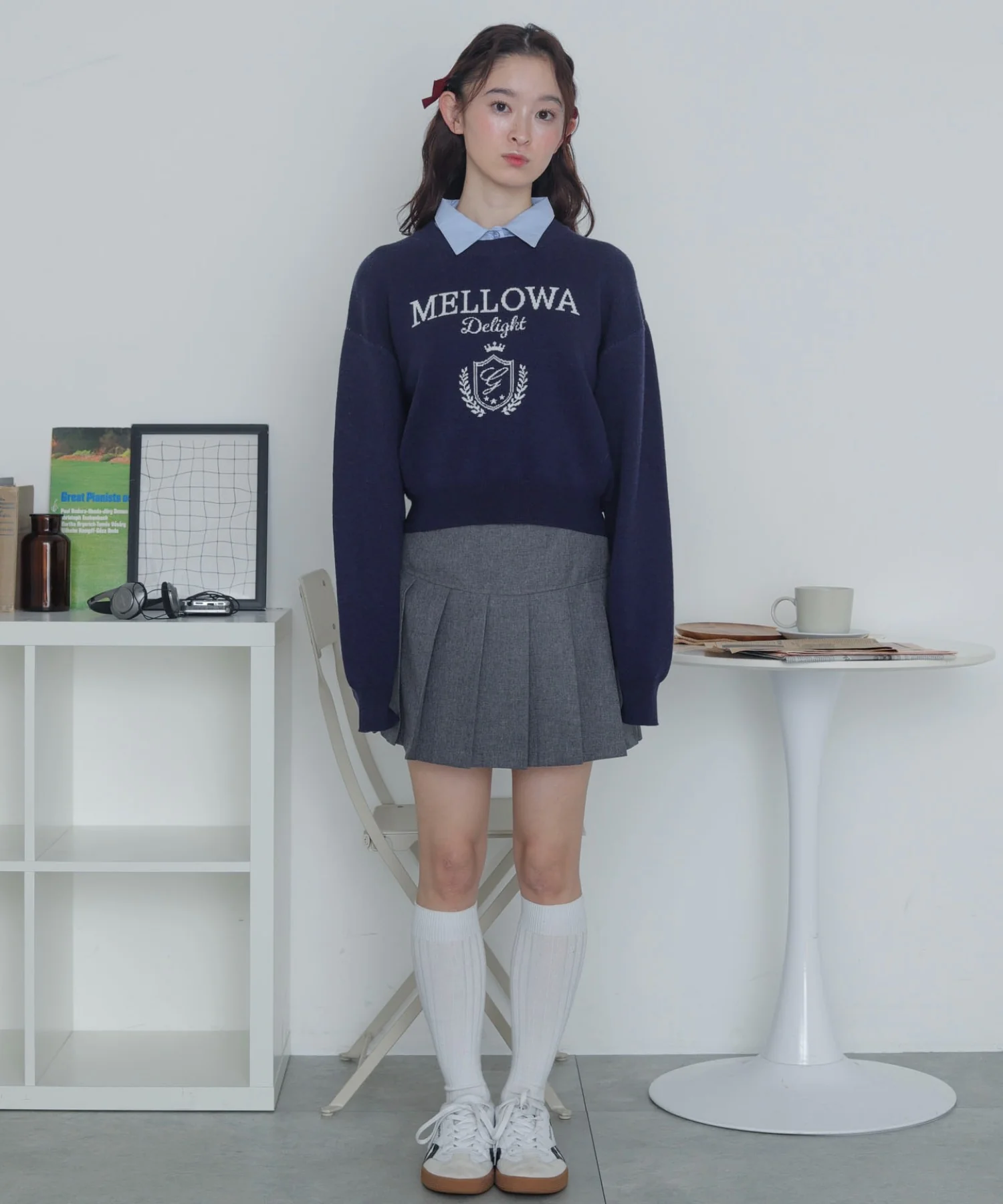 シャツドッキングジャガードニット - Image 13