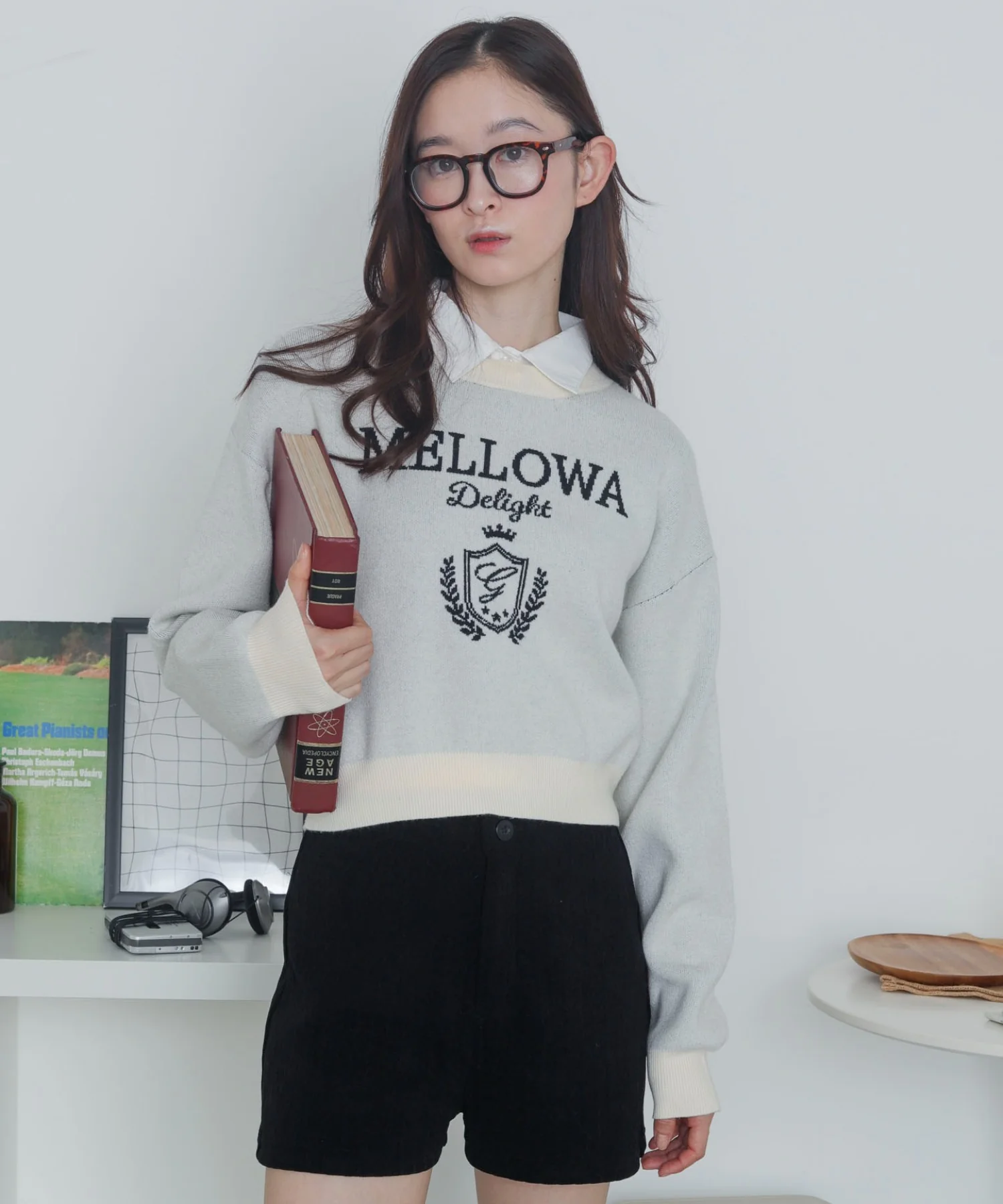シャツドッキングジャガードニット - Image 14