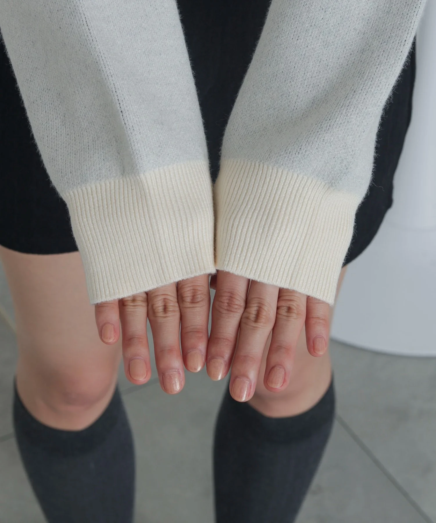 シャツドッキングジャガードニット - Image 6