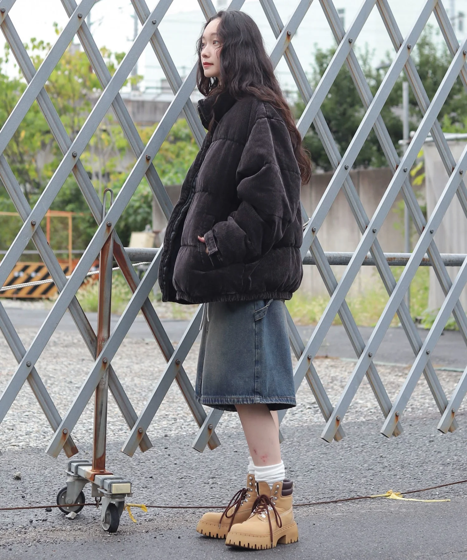 コーデュロイパファーブルゾン - Image 18