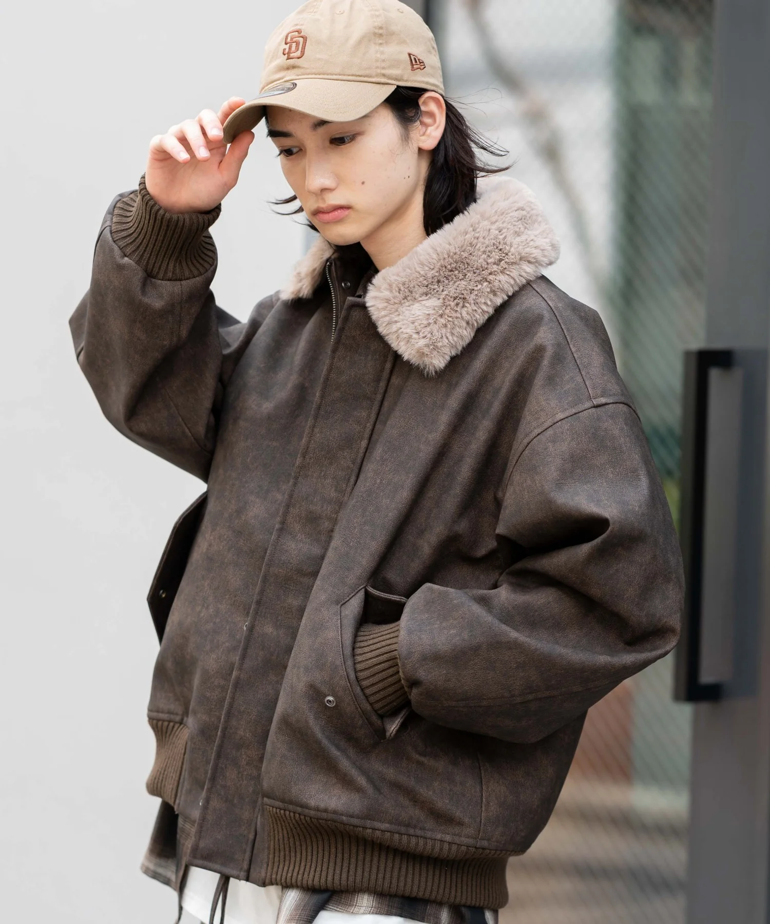 PU2WAYフライトブルゾン - Image 33