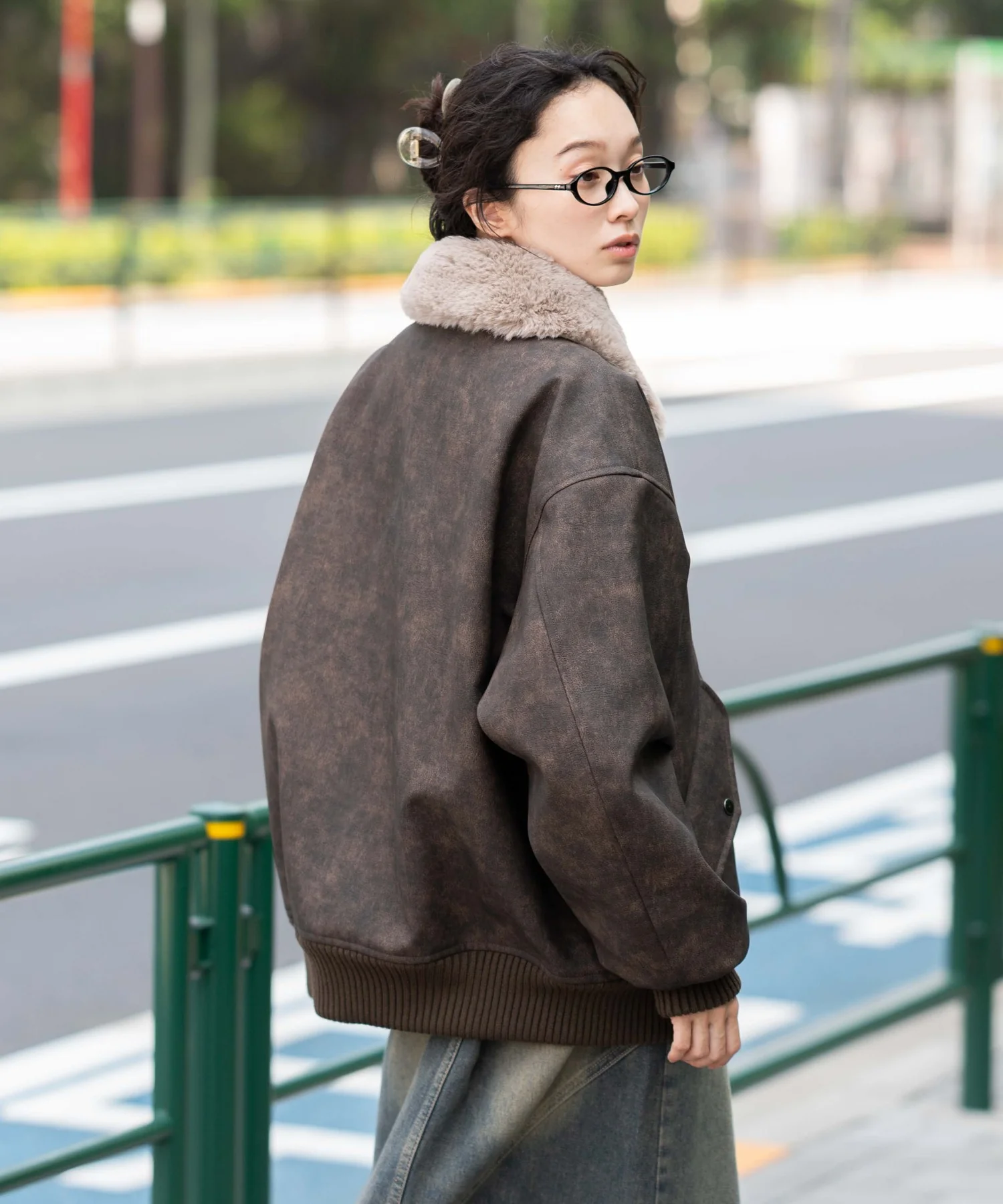 PU2WAYフライトブルゾン - Image 40