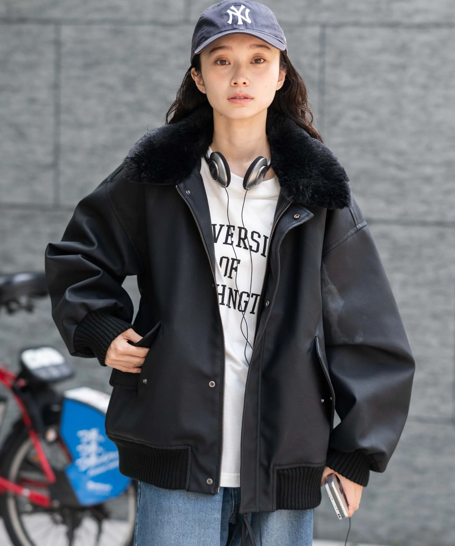 PU2WAYフライトブルゾン - Image 52