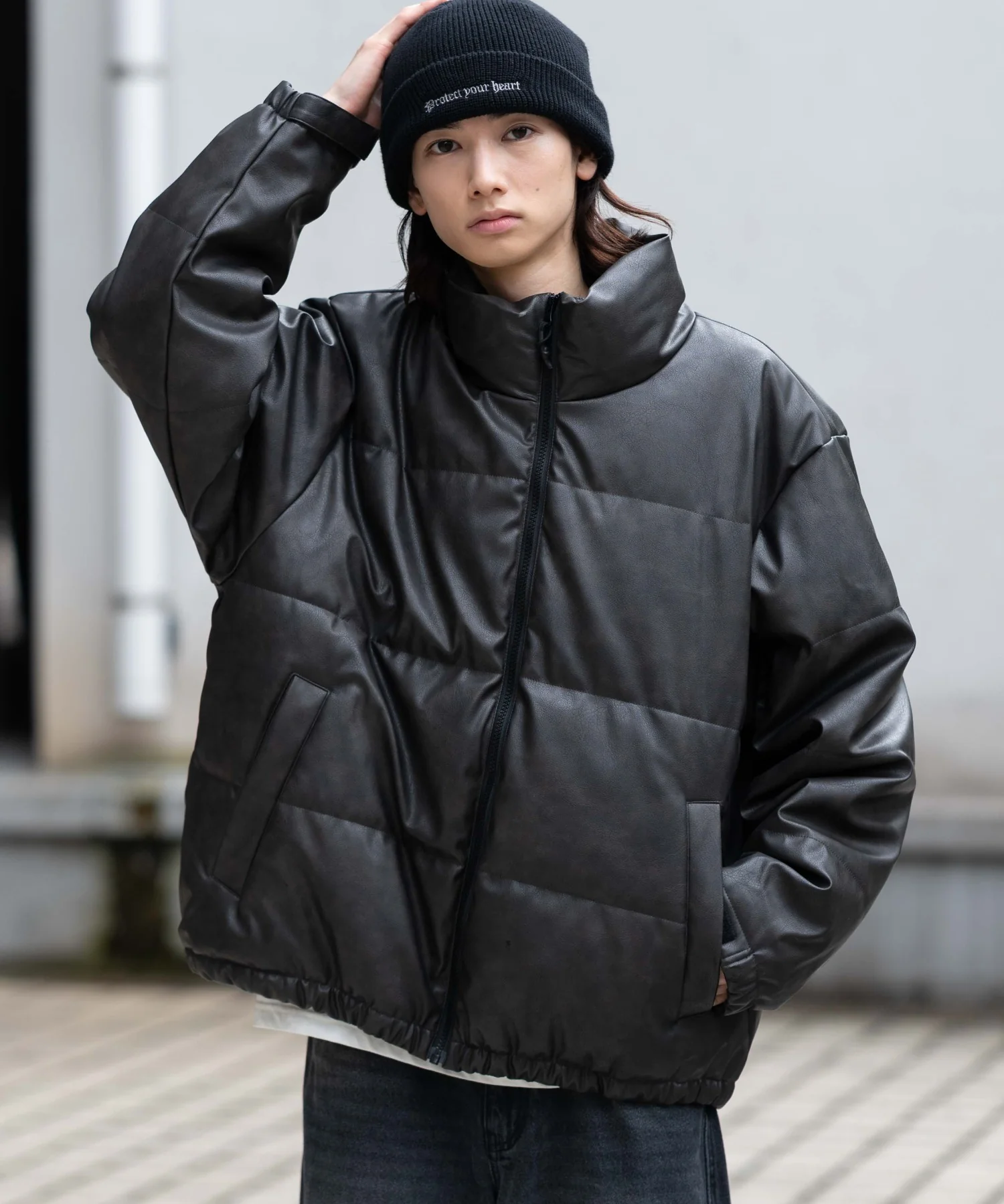 PUパファーブルゾン - Image 12