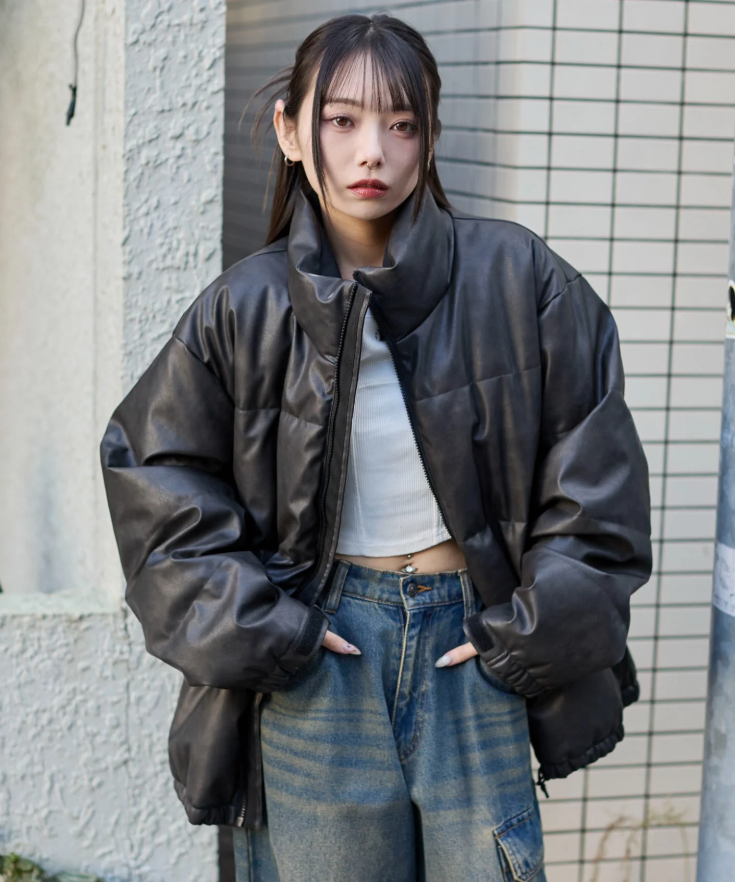 PUパファーブルゾン - Image 18