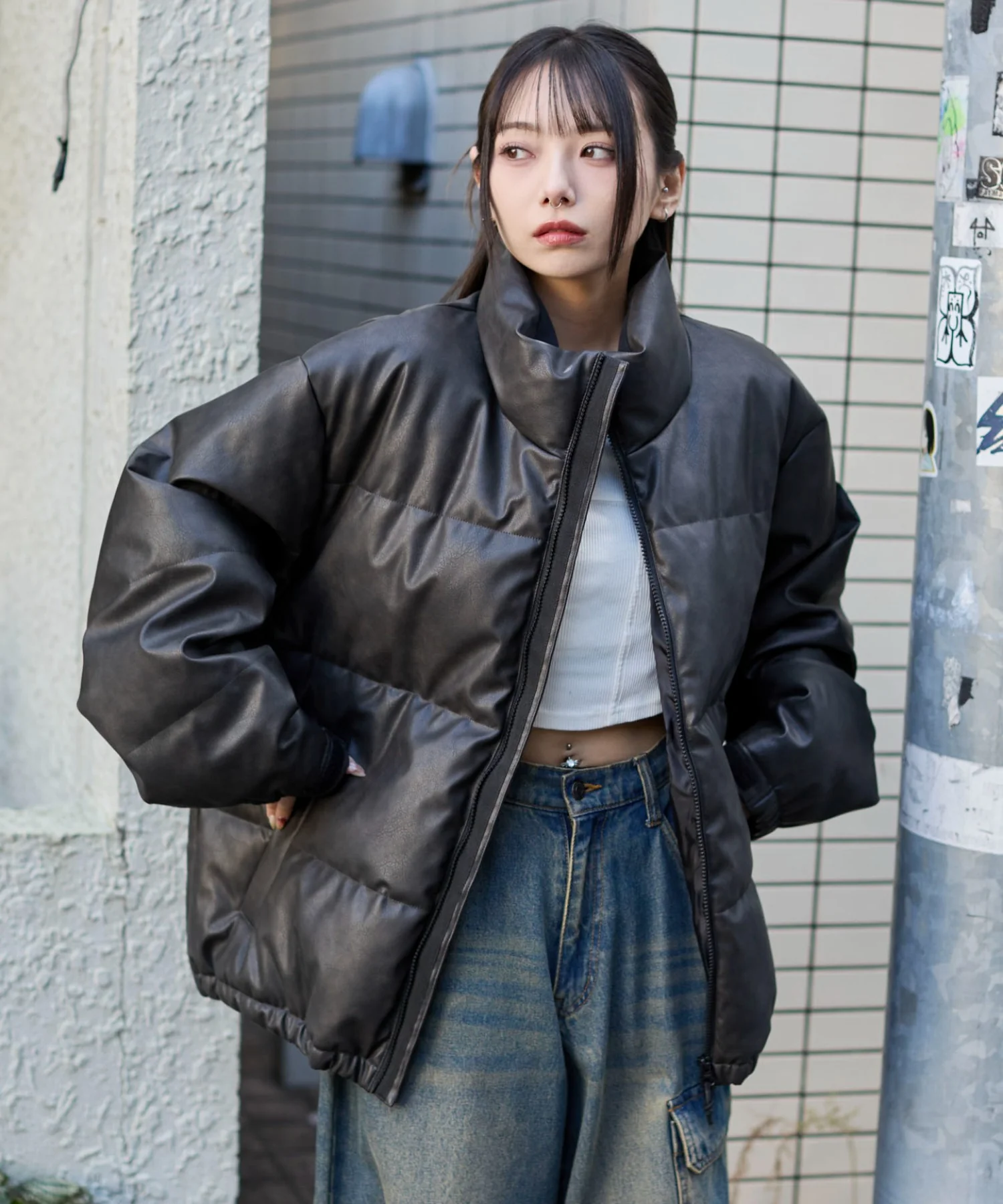 PUパファーブルゾン - Image 19