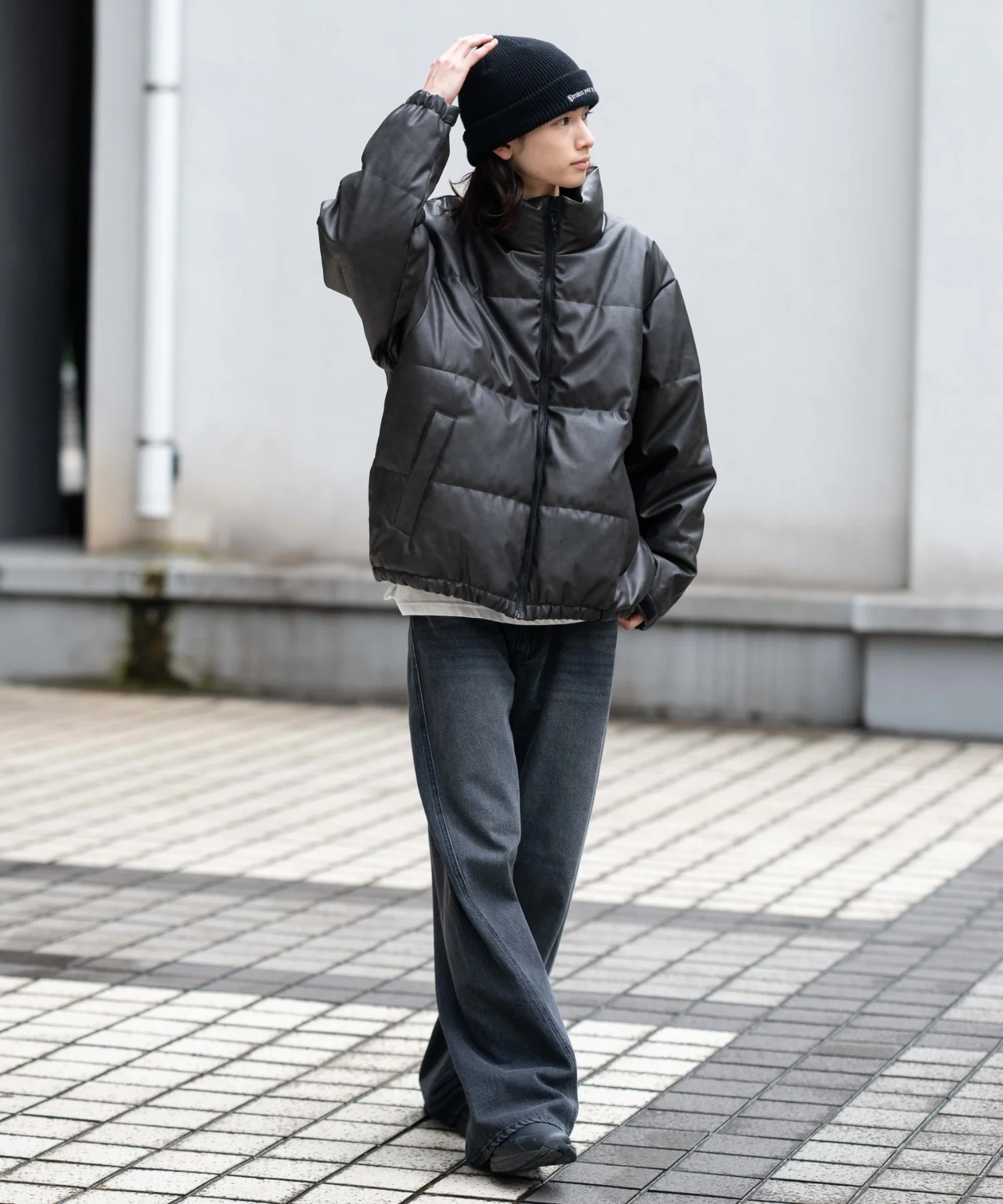 PUパファーブルゾン - Image 3
