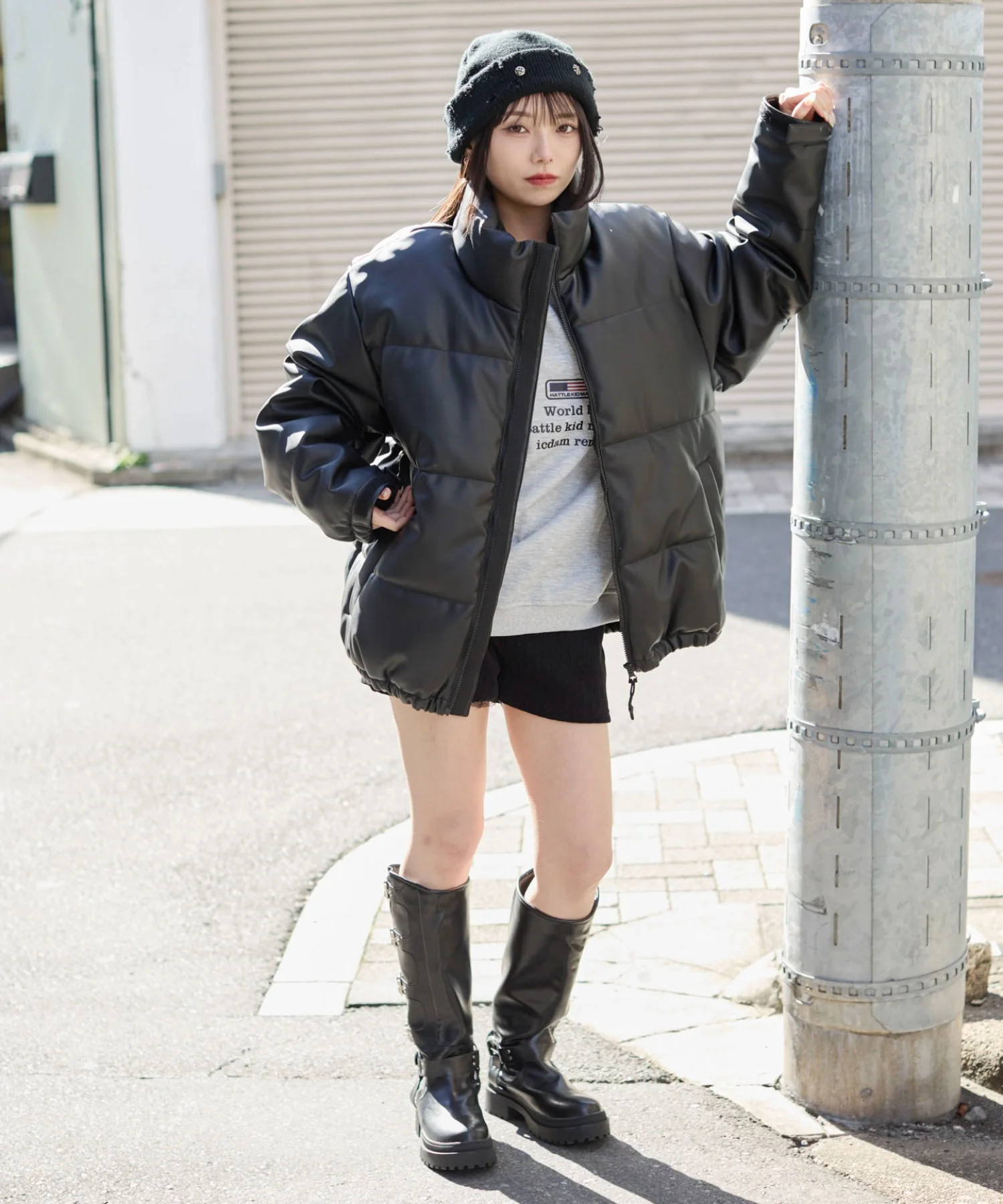 PUパファーブルゾン - Image 32