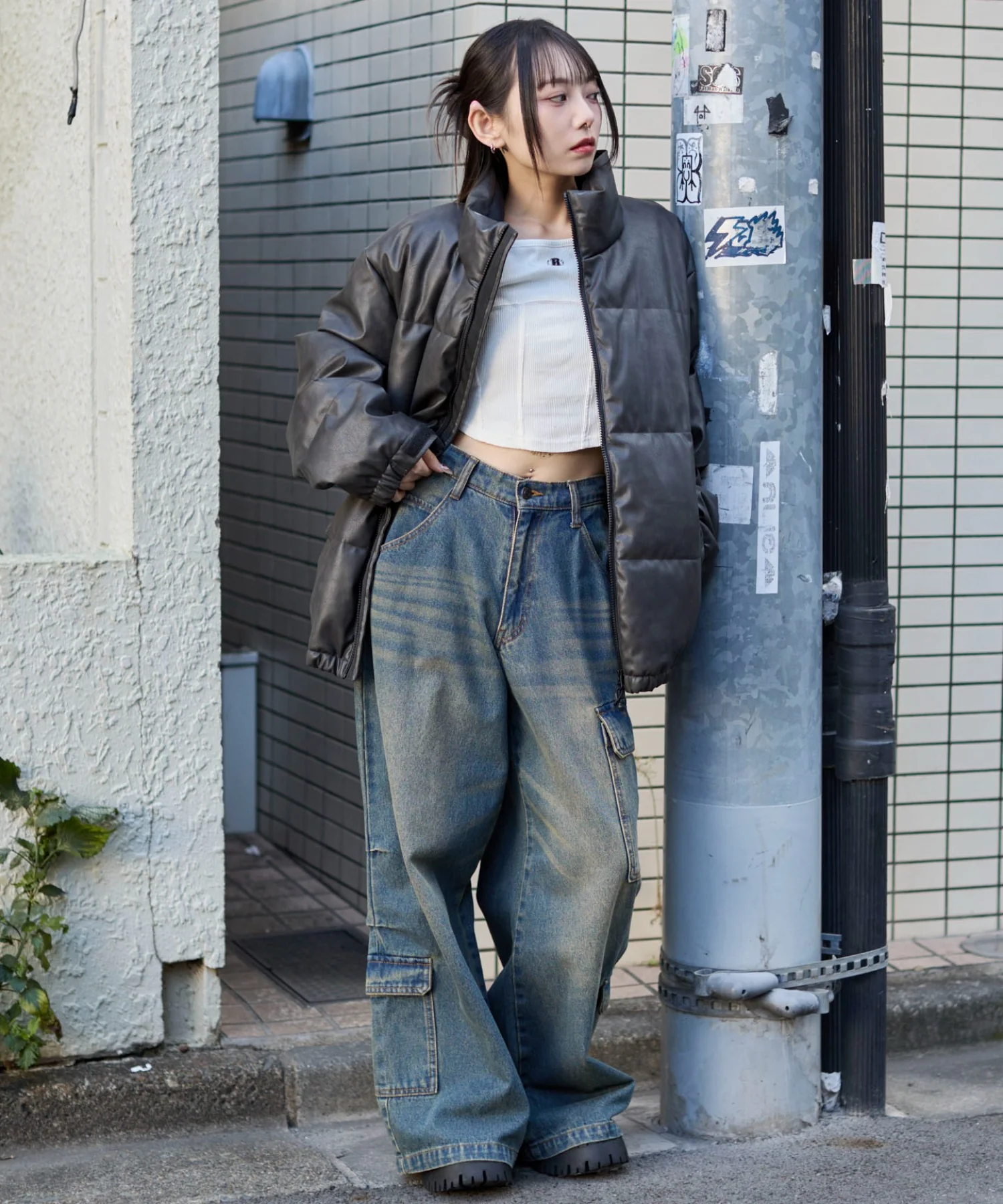 PUパファーブルゾン - Image 4