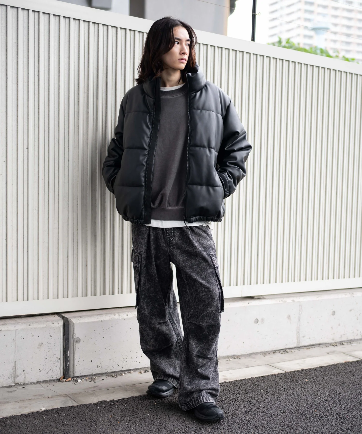 PUパファーブルゾン - Image 5