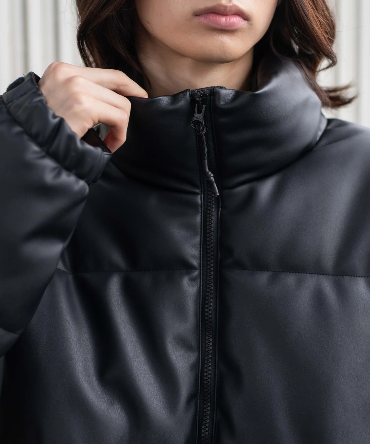 PUパファーブルゾン - Image 7