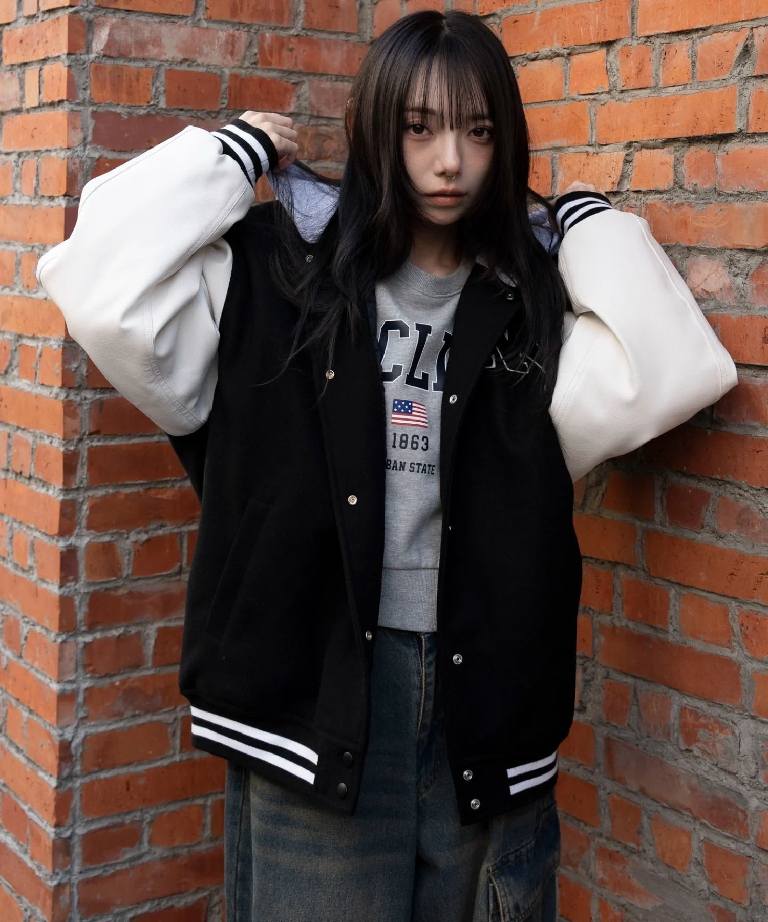 2WAYフード付きビッグスタジャン - Image 10
