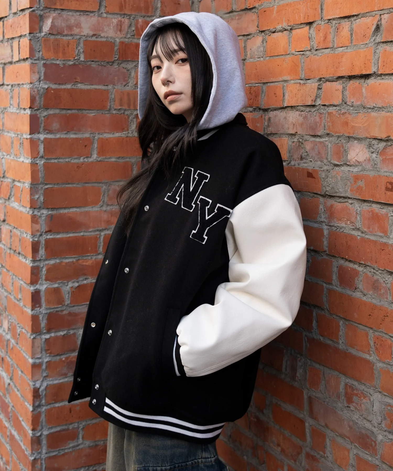 2WAYフード付きビッグスタジャン - Image 13