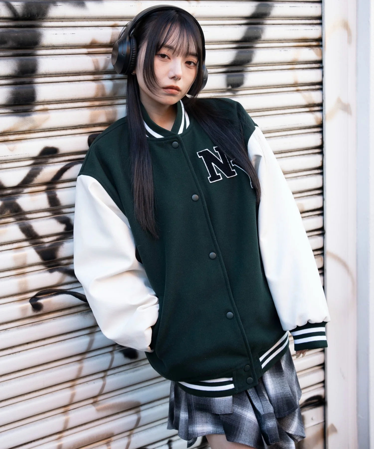 2WAYフード付きビッグスタジャン - Image 2