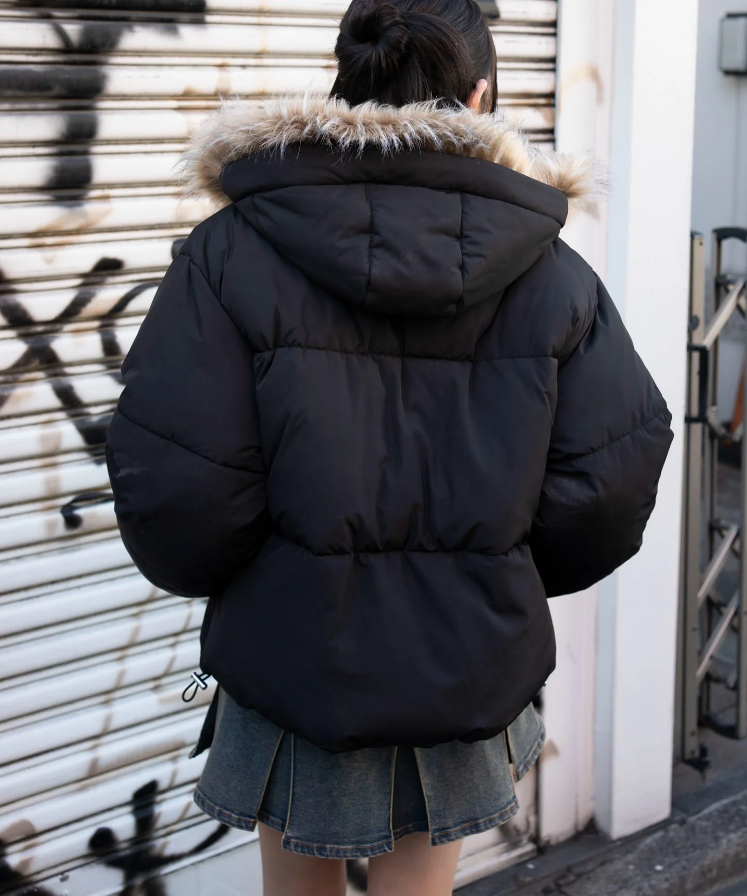 3WAYファーフードパファーブルゾン - Image 13