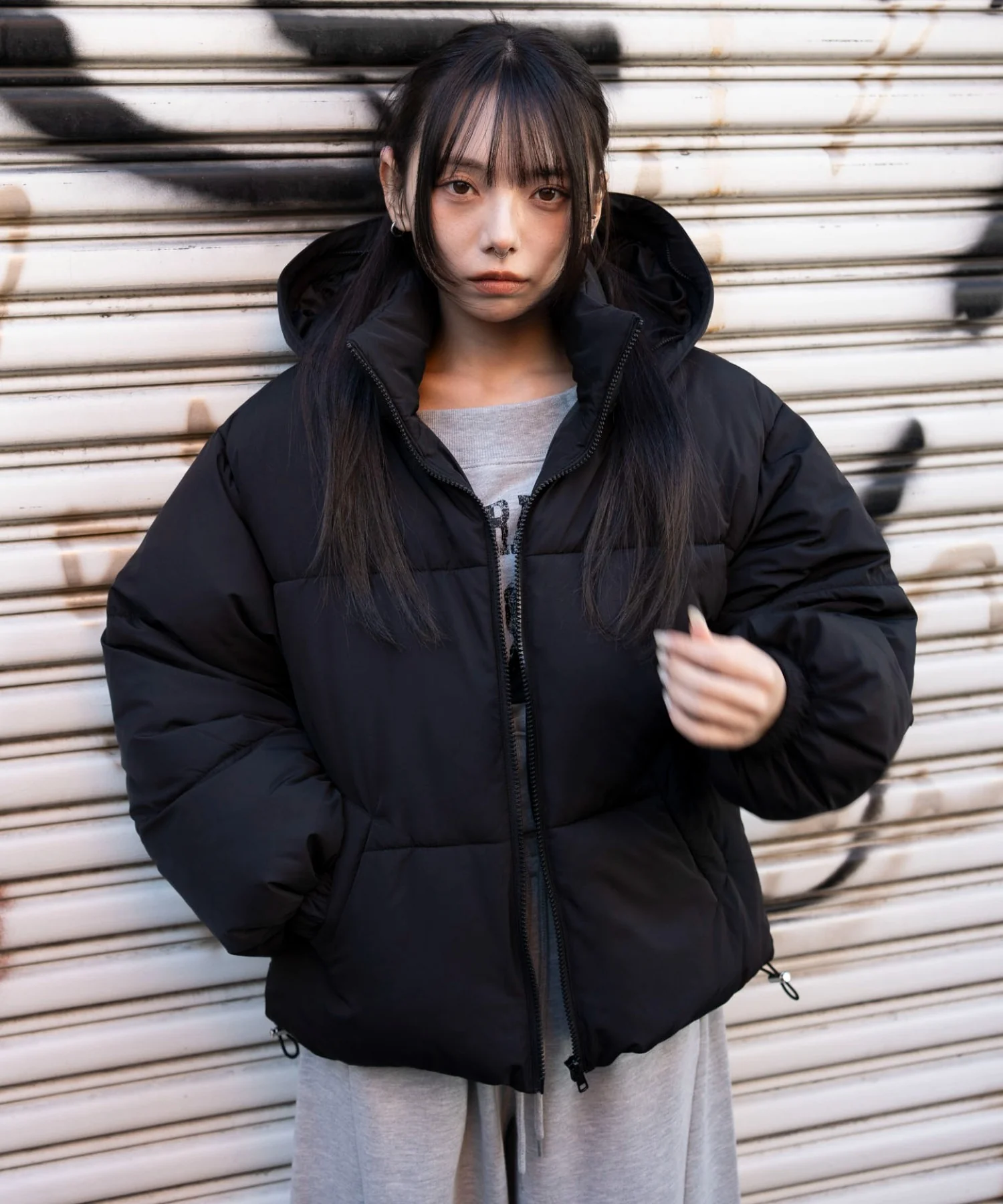 3WAYファーフードパファーブルゾン - Image 15