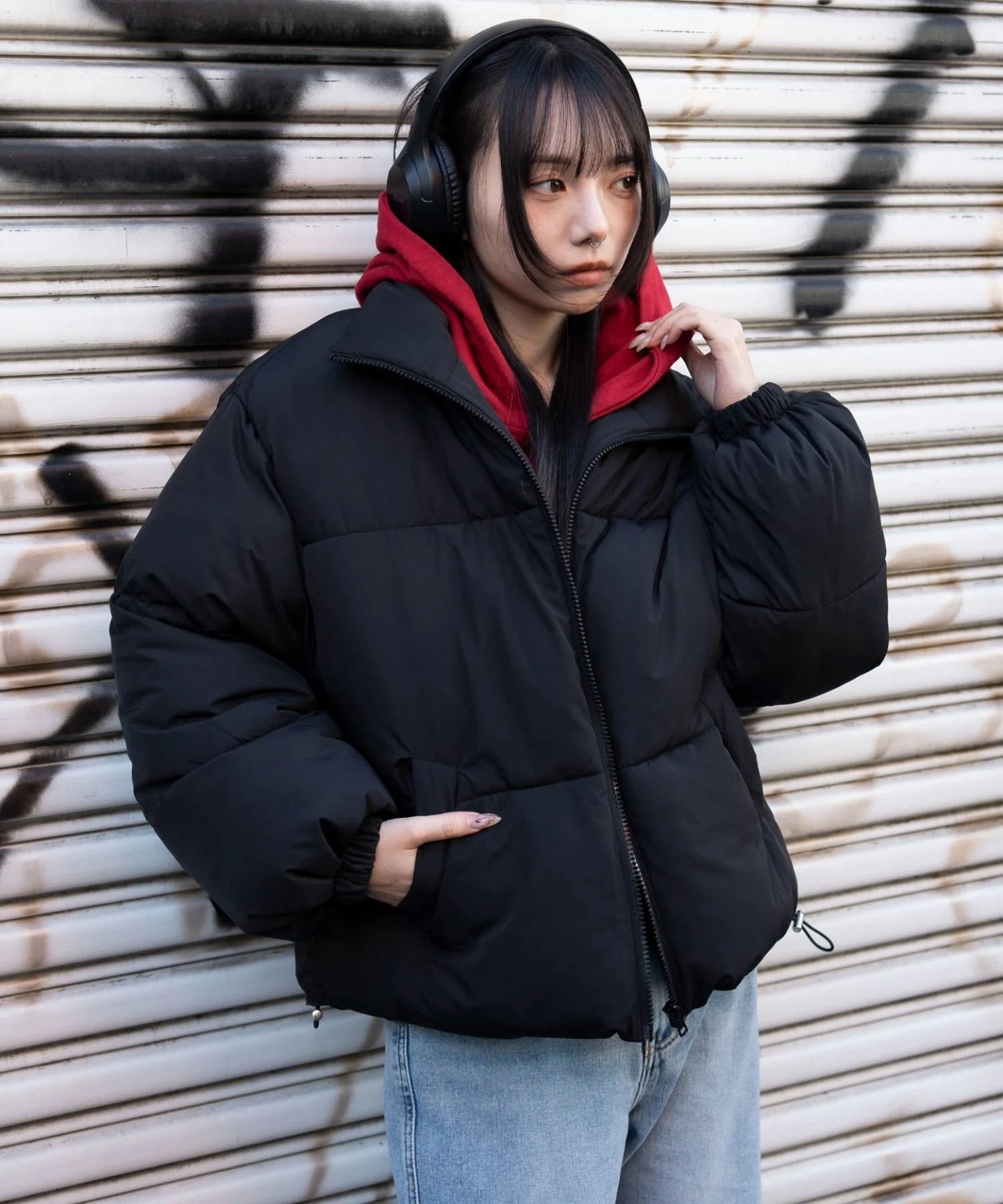 3WAYファーフードパファーブルゾン - Image 19