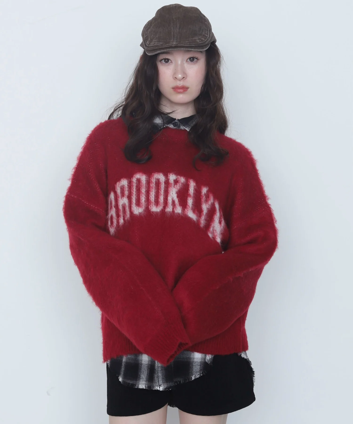 モヘアタッチBROOKLYNロゴニット - Image 13