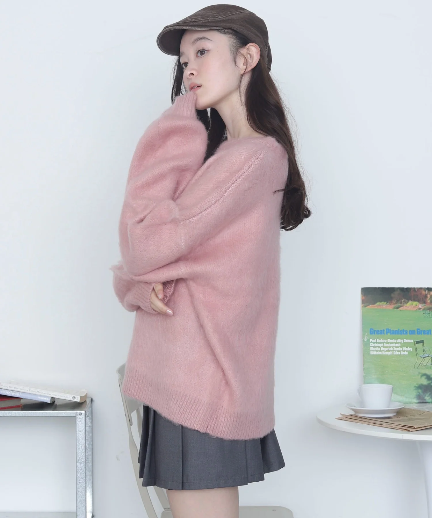 モヘアタッチBROOKLYNロゴニット - Image 19