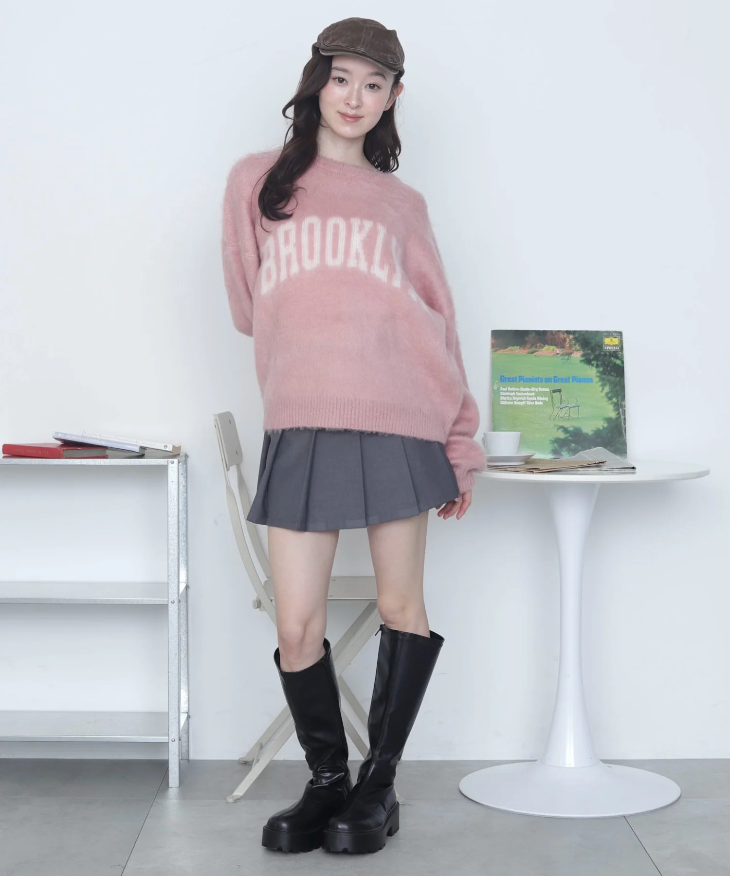 モヘアタッチBROOKLYNロゴニット - Image 21