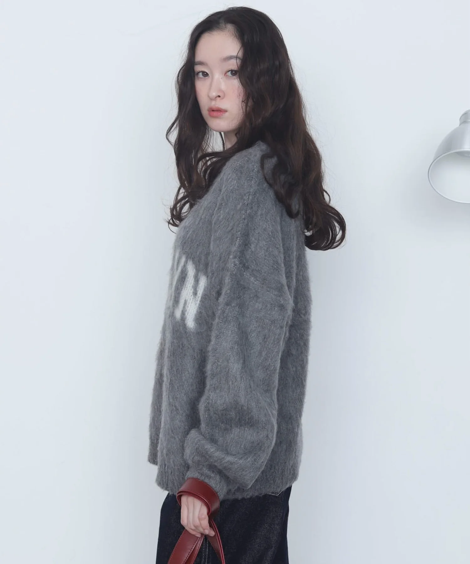 モヘアタッチBROOKLYNロゴニット - Image 24