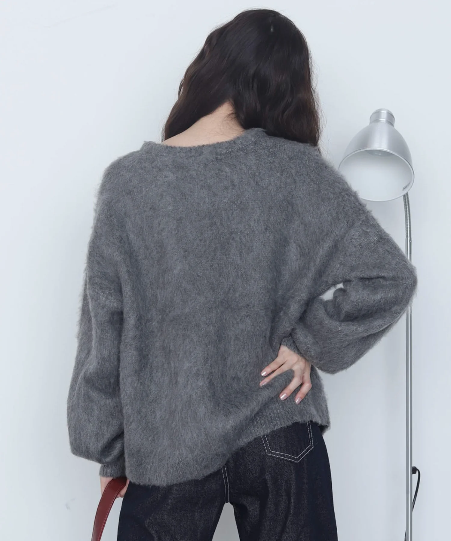 モヘアタッチBROOKLYNロゴニット - Image 25