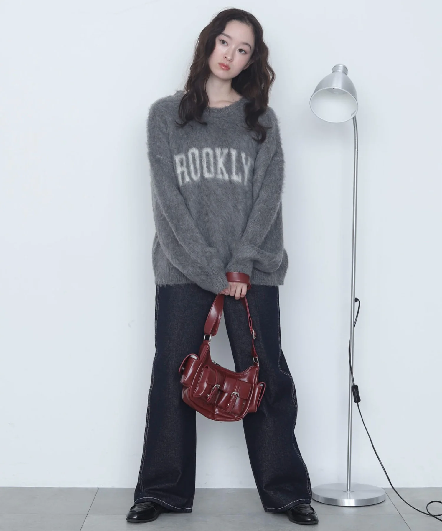 モヘアタッチBROOKLYNロゴニット - Image 26