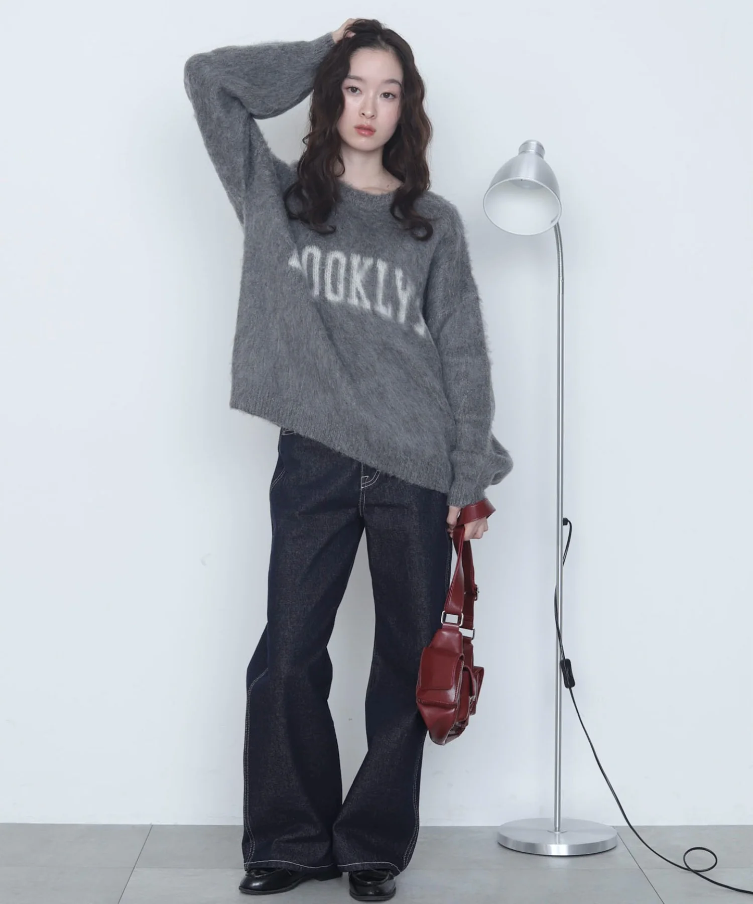 モヘアタッチBROOKLYNロゴニット - Image 27