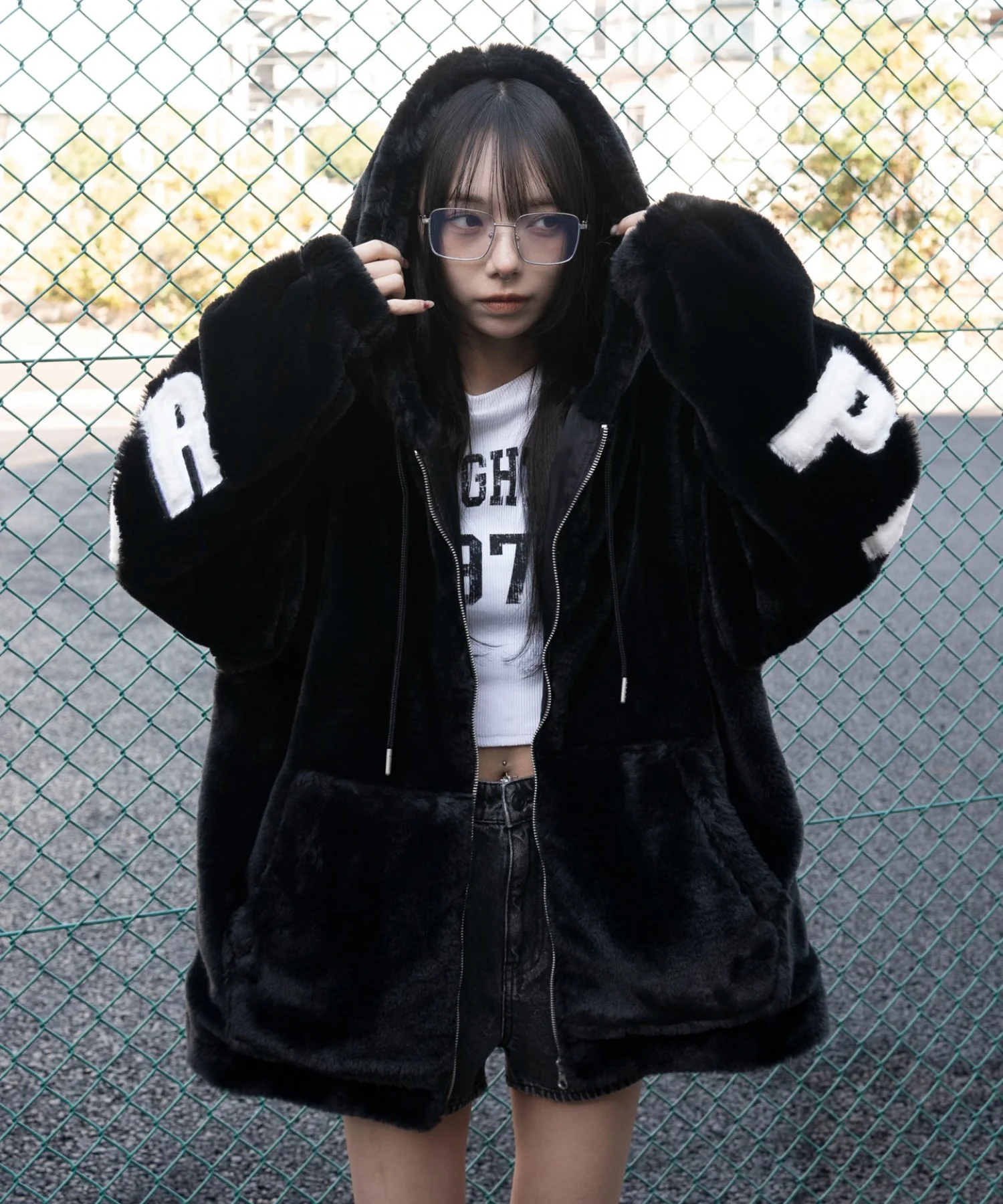 エコファーグラフィックブルゾン - Image 23