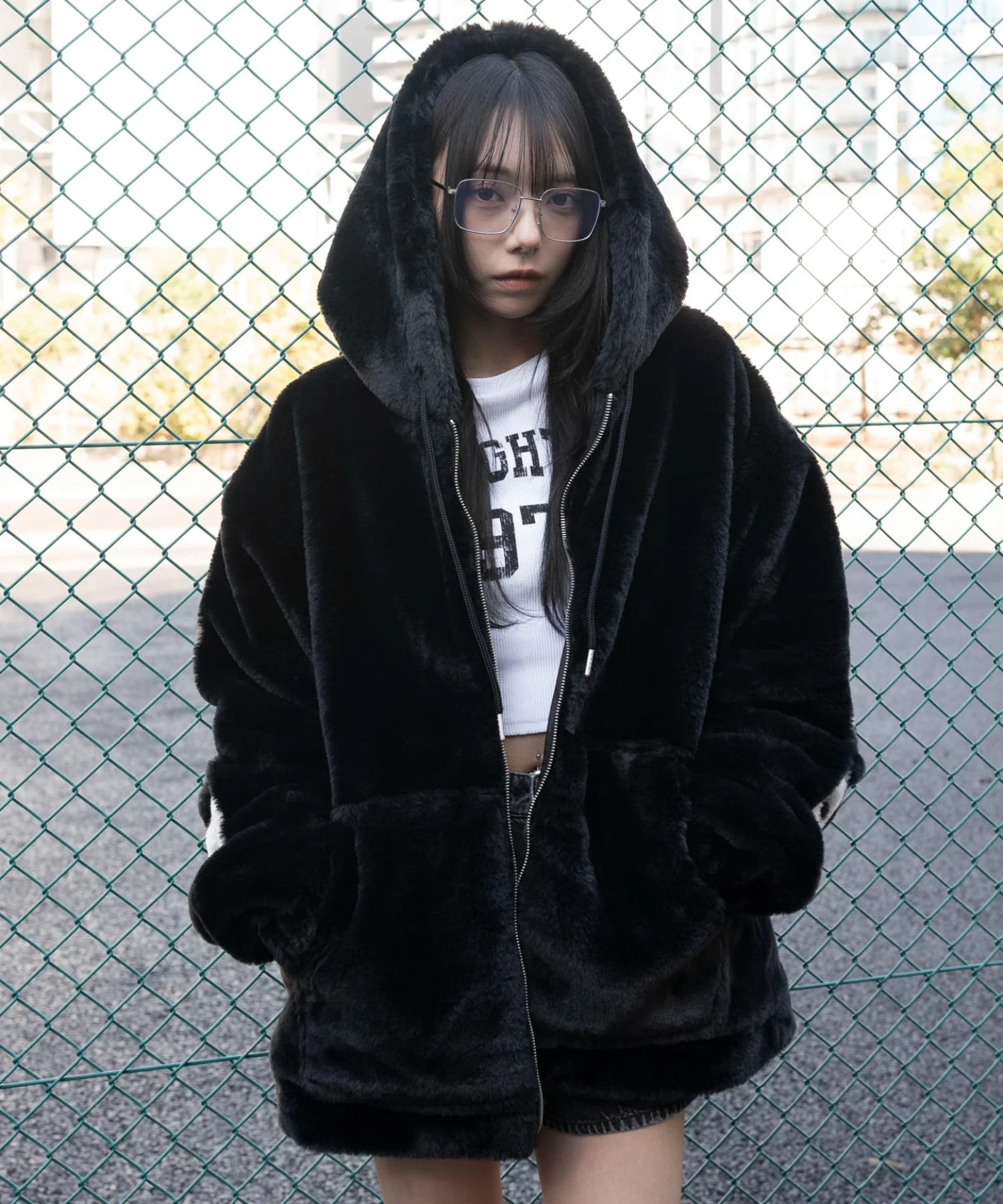 エコファーグラフィックブルゾン - Image 24