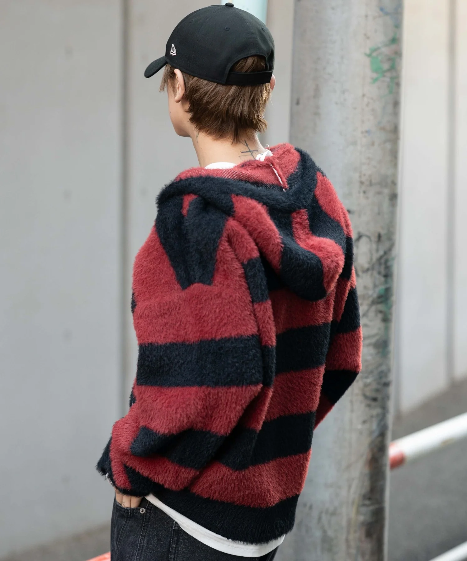 シャギーグラフィックZIPパーカー - Image 15