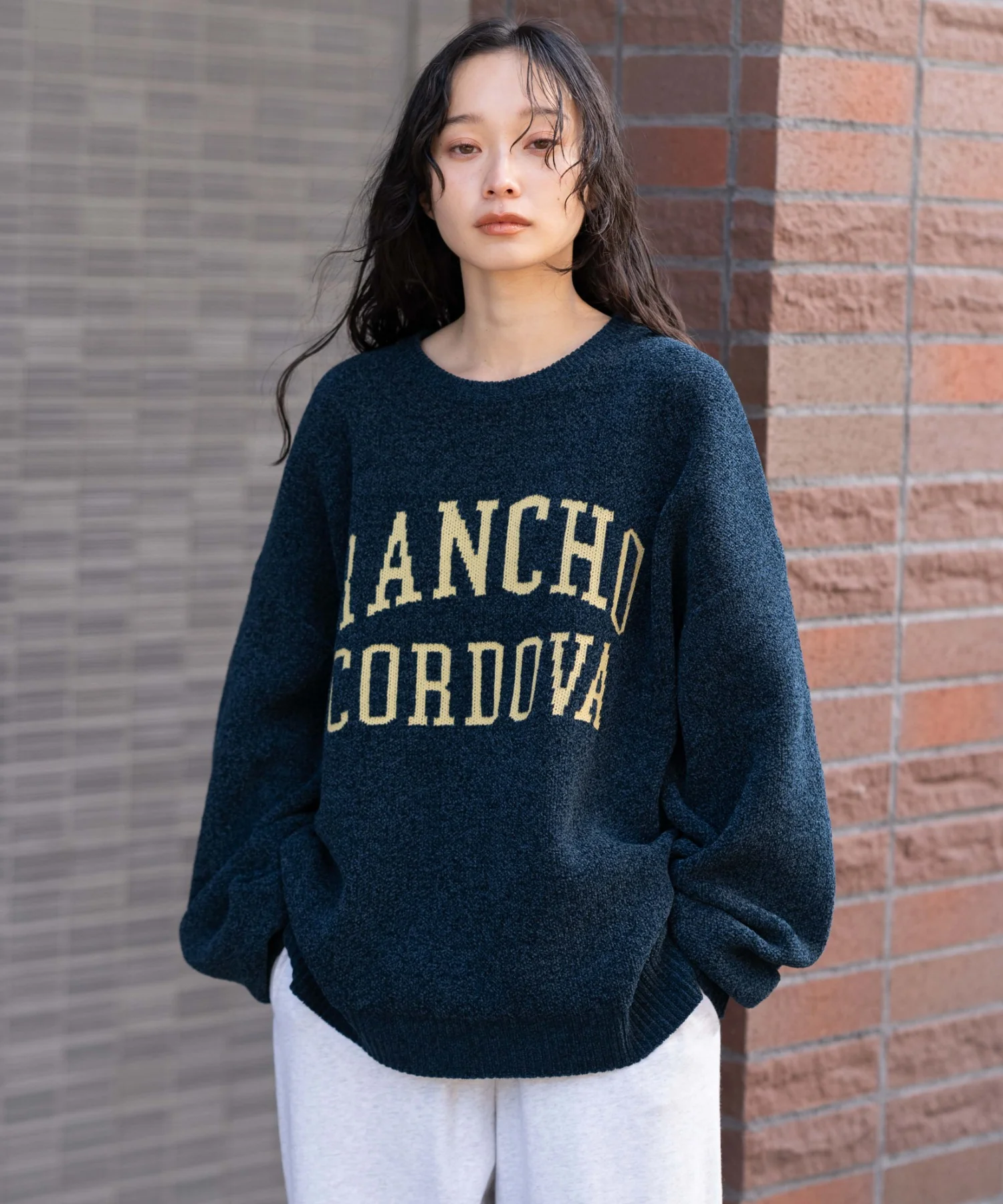 ベロアモールグラフィックプルオーバー - Image 3