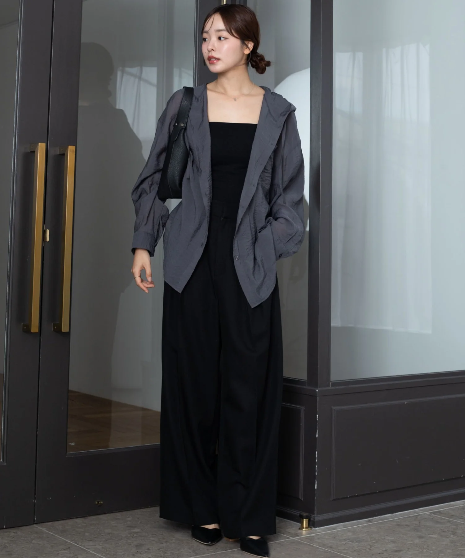 シアーフードシャツ - Image 10