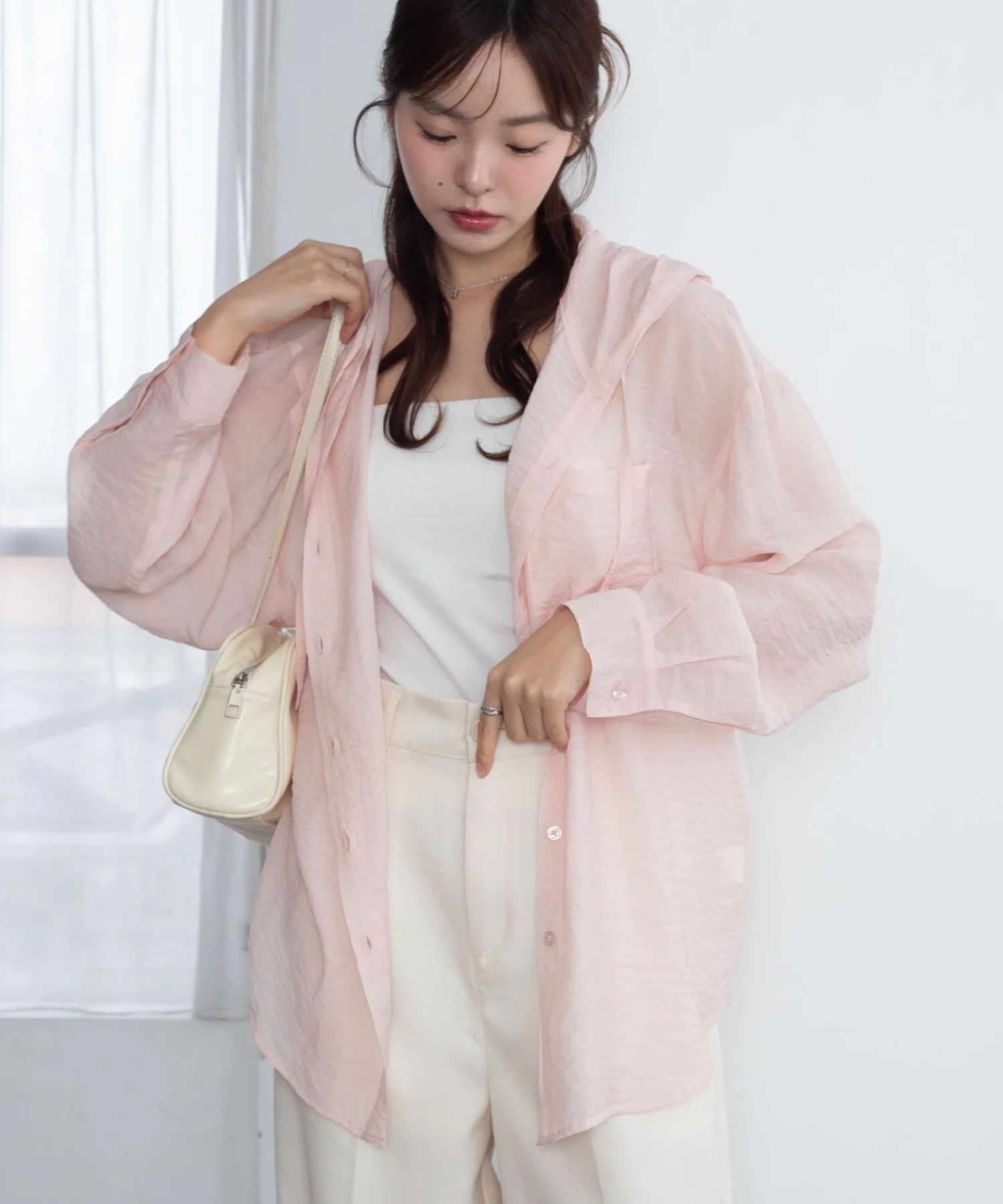 シアーフードシャツ - Image 15